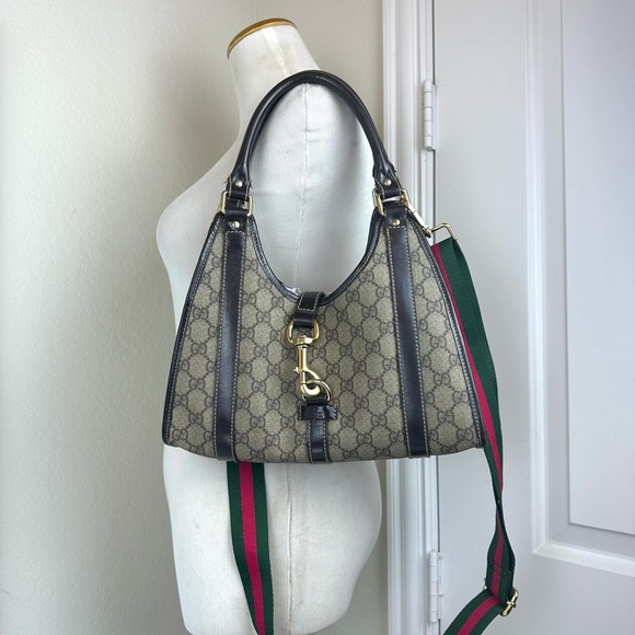 GUCCI GG JACKIE O SHOULDER BAG - Picture 14 of 16